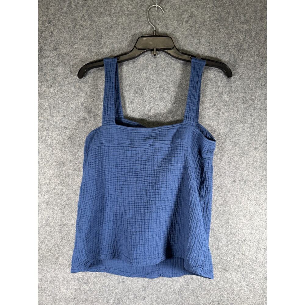 Sezane Blue Button-Down Blouse - image 6